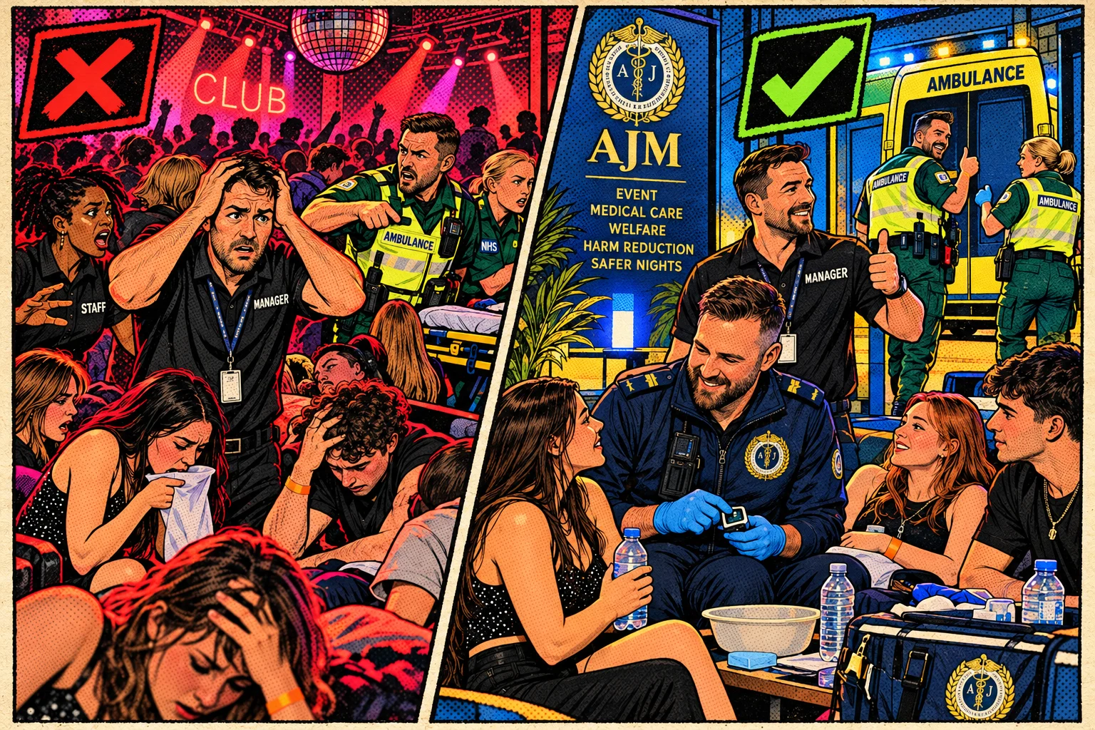 Restoring confidence in nightclub medical cover